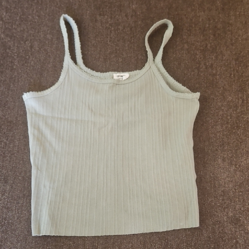 Cotton On Ribbed Camisole - Light Green
